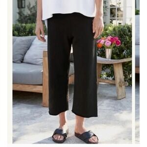 Frank & Eileen Catherine Crop Favorite Pants‎ Royal Navy Size Large Classic NWOT